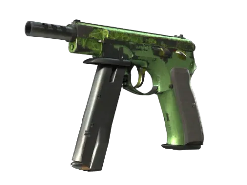 CZ75-Auto | Emerald Quartz (Battle-Scarred)