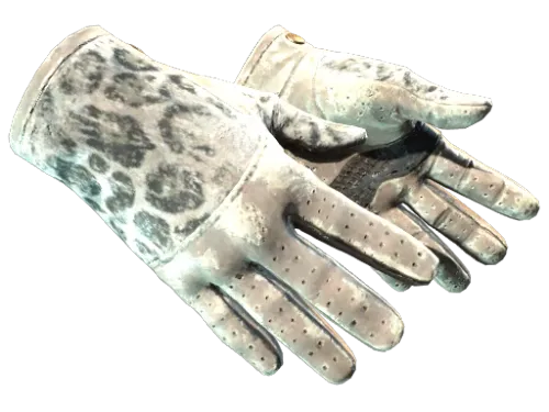 ★ Driver Gloves | Snow Leopard (Battle-Scarred)