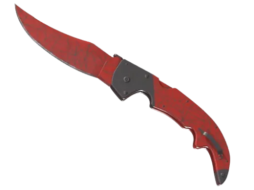 ★ Falchion Knife | Crimson Web (Minimal Wear)