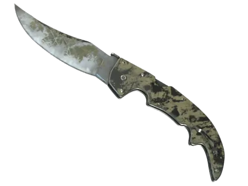 ★ Falchion Knife | Safari Mesh (Battle-Scarred)