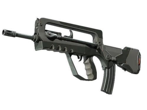 FAMAS | Corp Defense (Battle-Scarred)