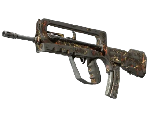 FAMAS | Crypsis (Battle-Scarred)