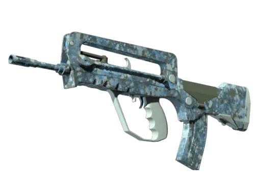 FAMAS | Cyanospatter (Minimal Wear)