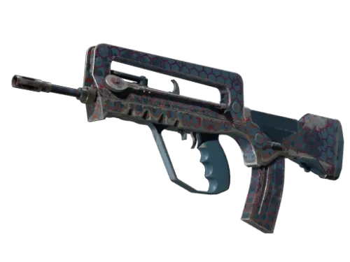 FAMAS | Hexane (Well-Worn)