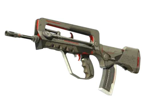 FAMAS | Mecha Industries (Battle-Scarred)