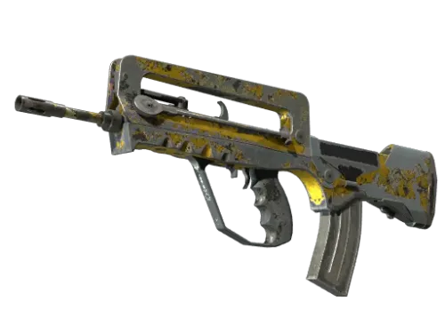 FAMAS | Neural Net (Battle-Scarred)