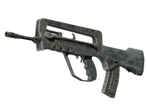 FAMAS | Night Borre (Battle-Scarred)