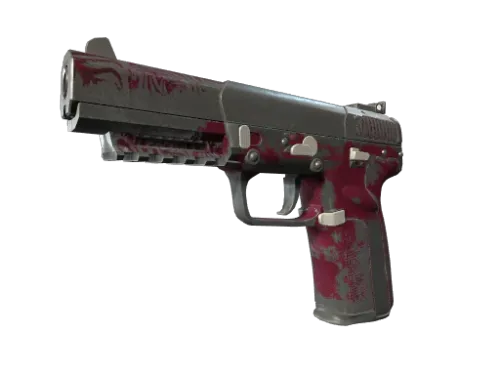 Five-SeveN | Crimson Blossom (Battle-Scarred)