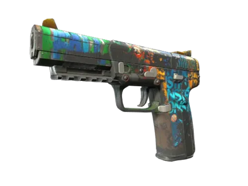 Five-SeveN | Fall Hazard (Battle-Scarred)