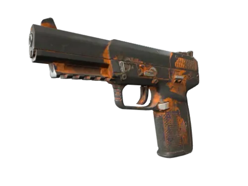 Five-SeveN | Orange Peel (Battle-Scarred)