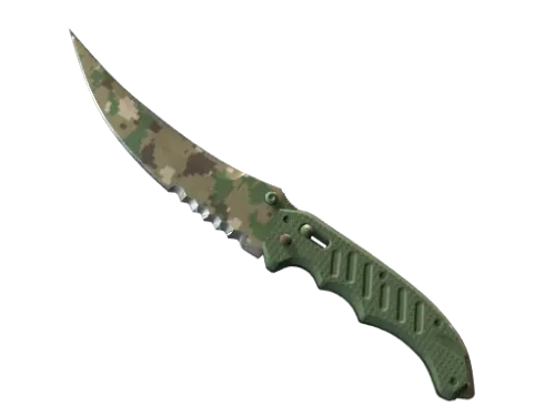 ★ Flip Knife | Forest DDPAT (Well-Worn)