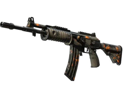 Galil AR | Orange DDPAT (Battle-Scarred)