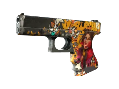 Glock-18 | Bullet Queen (Battle-Scarred)