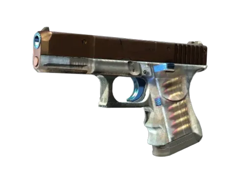 Glock-18 | Clear Polymer (Battle-Scarred)