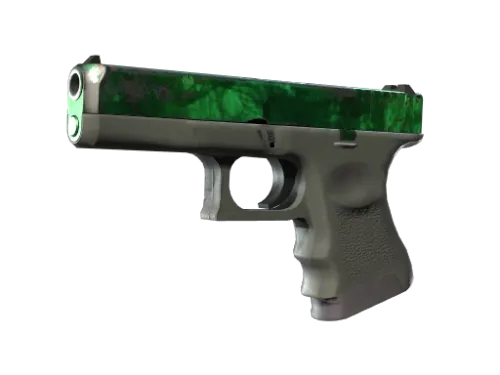 Glock-18 | Gamma Doppler Emerald (Battle-Scarred)