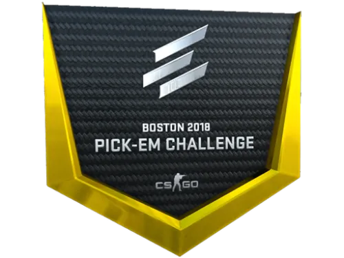 Gold Boston 2018 Pick'Em Trophy