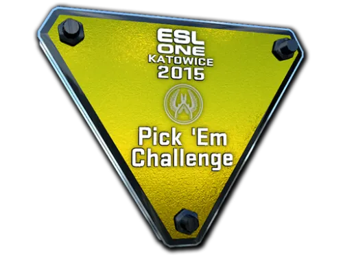 Gold Katowice 2015 Pick'Em Trophy