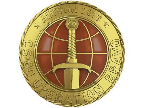 Gold Operation Bravo Coin