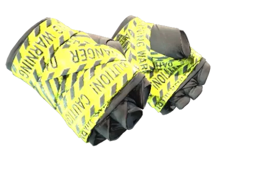 ★ Hand Wraps | CAUTION! (Factory New)