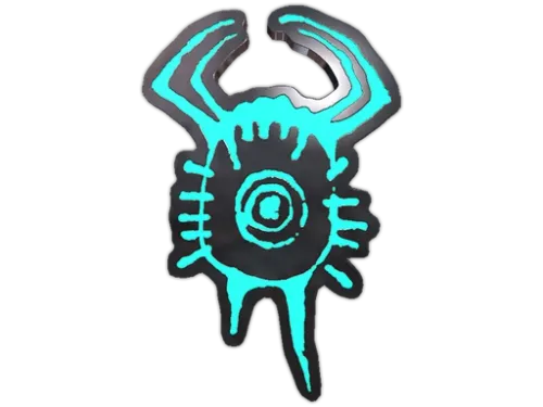 Headcrab Glyph Pin