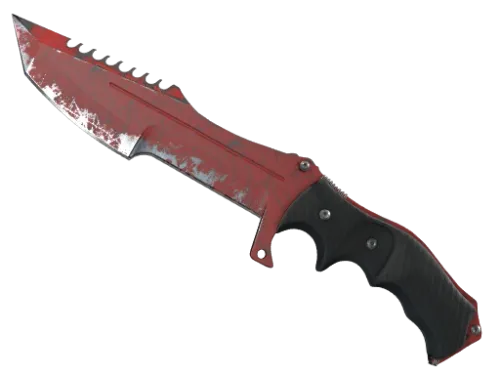 ★ Huntsman Knife | Crimson Web (Well-Worn)