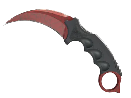 ★ Karambit | Crimson Web (Minimal Wear)