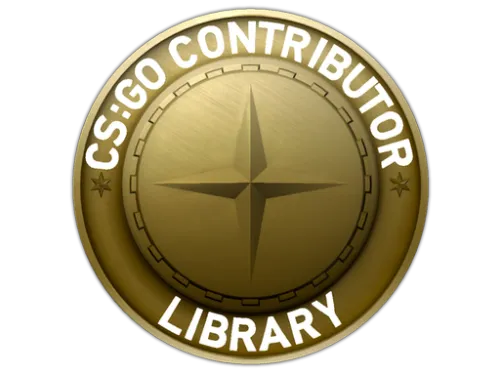 Library Map Coin