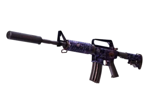 M4A1-S | Black Lotus (Battle-Scarred)