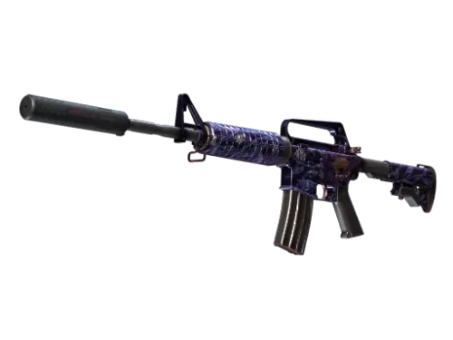 M4A1-S | Black Lotus (Well-Worn)