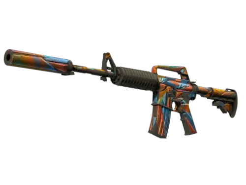 M4A1-S | Leaded Glass (Battle-Scarred)