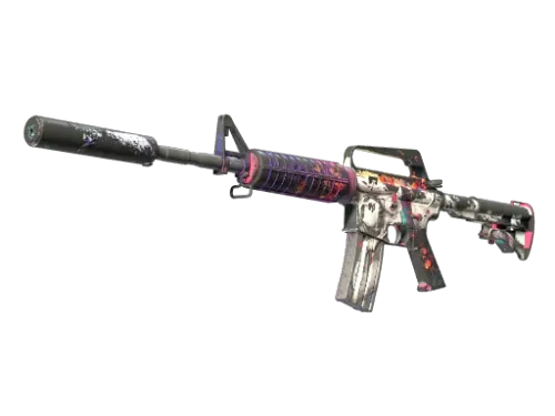 M4A1-S | Vaporwave (Battle-Scarred)