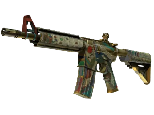 M4A4 | Eye of Horus (Battle-Scarred)