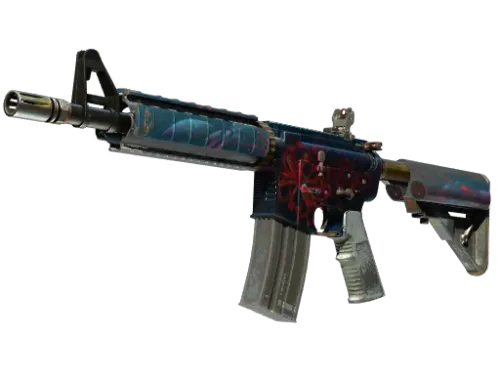 M4A4 | Spider Lily (Battle-Scarred)