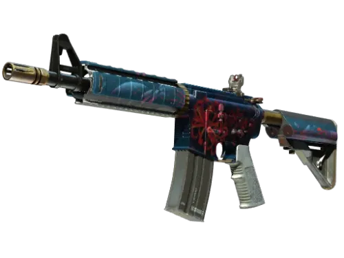 M4A4 | Spider Lily (Well-Worn)