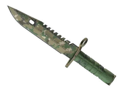 ★ M9 Bayonet | Forest DDPAT (Well-Worn)