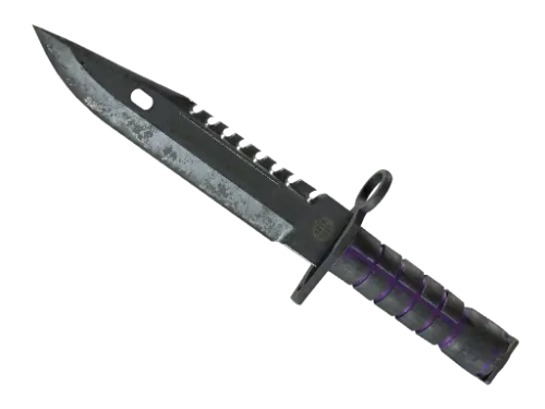 ★ M9 Bayonet | Ultraviolet (Battle-Scarred)