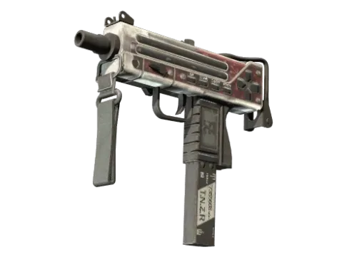 MAC-10 | Button Masher (Battle-Scarred)