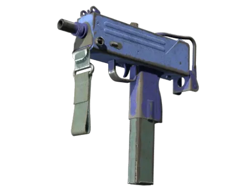 MAC-10 | Indigo (Battle-Scarred)