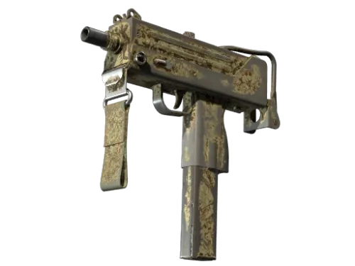 MAC-10 | Sienna Damask (Battle-Scarred)