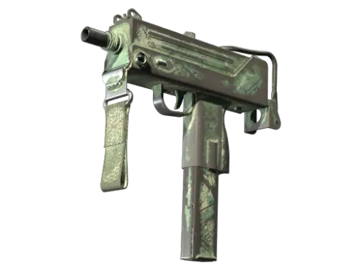 MAC-10 | Surfwood (Battle-Scarred)