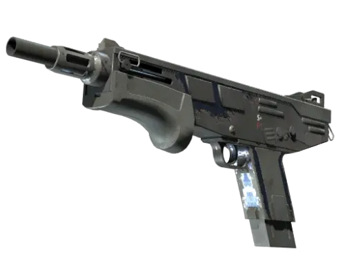 MAG-7 | Navy Sheen (Battle-Scarred)