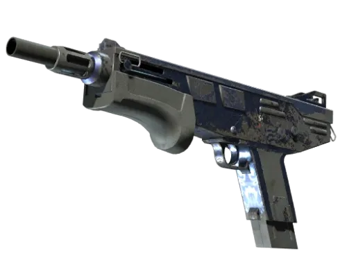 MAG-7 | Navy Sheen (Well-Worn)