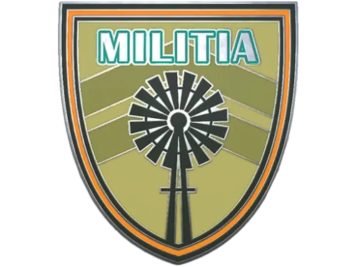 Militia Pin