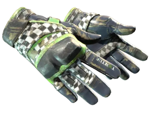 ★ Moto Gloves | Finish Line (Battle-Scarred)