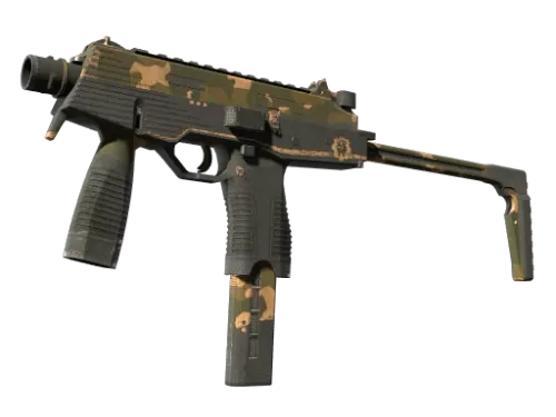 MP9 | Black Sand (Battle-Scarred)