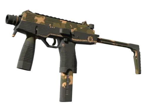 MP9 | Black Sand (Well-Worn)