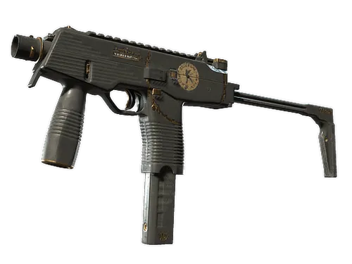 MP9 | Broken Record (Battle-Scarred)
