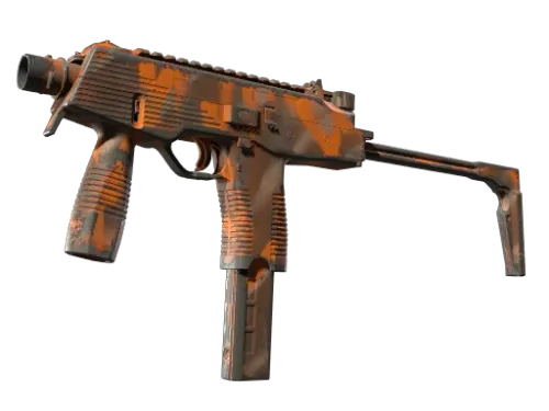 MP9 | Orange Peel (Well-Worn)