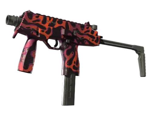 MP9 | Ruby Poison Dart (Minimal Wear)