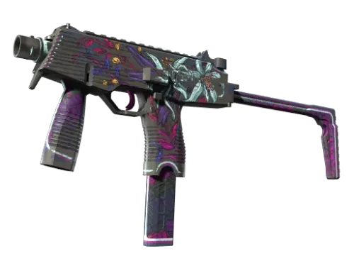 MP9 | Wild Lily (Battle-Scarred)